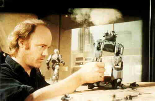 Illustration for article titled Behind-the-scenes RoboCop photos show off the goofier side of dystopian Detroit